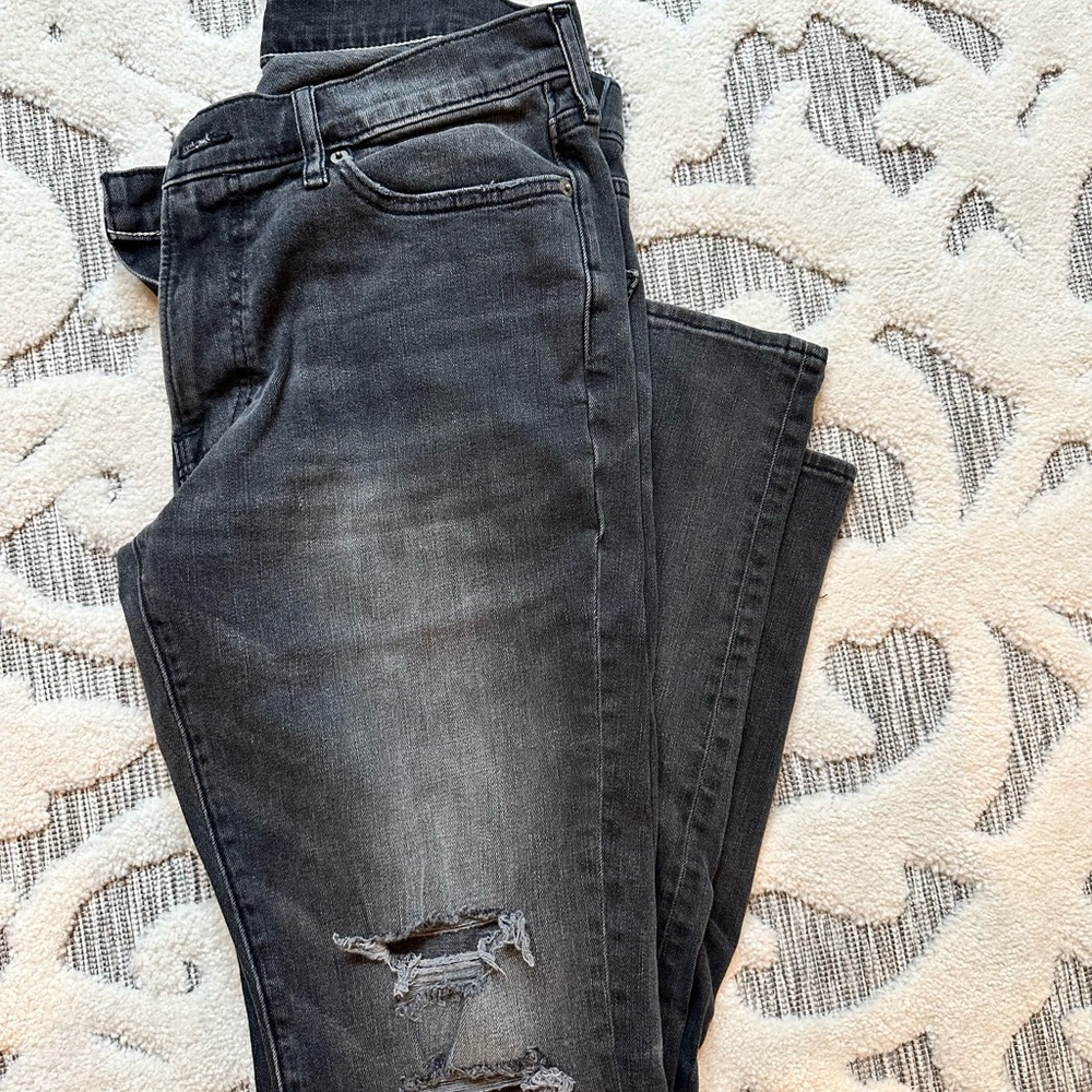 Abercrombie & Fitch Black Skinny Jeans with Modern Stretch